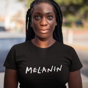 Melanin (Friends Font) T-Shirt